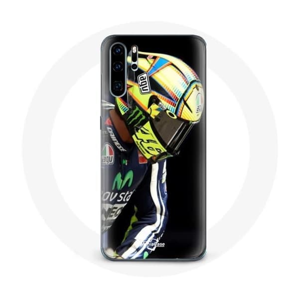 Coque - Valentino Rossi - Huawei P30 - Blød - Sort - Beskyttelse