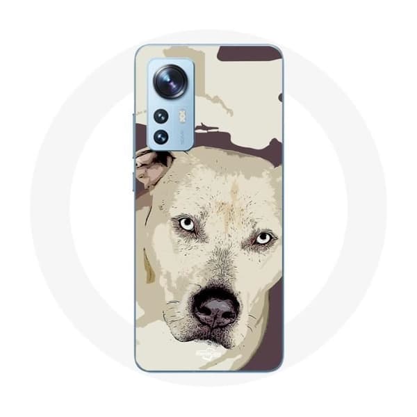Coque för Xiaomi Mi 12 / 12X Vit Pitbull Hund