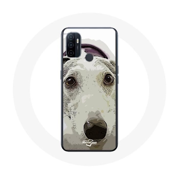 Coque Oppo A53 Greyhound hundar ras