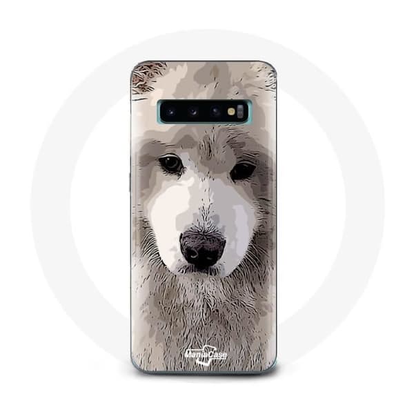 Kuori - Samsung - Galaxy S10 - Pehmeä - Harmaa - Samojedi Grå