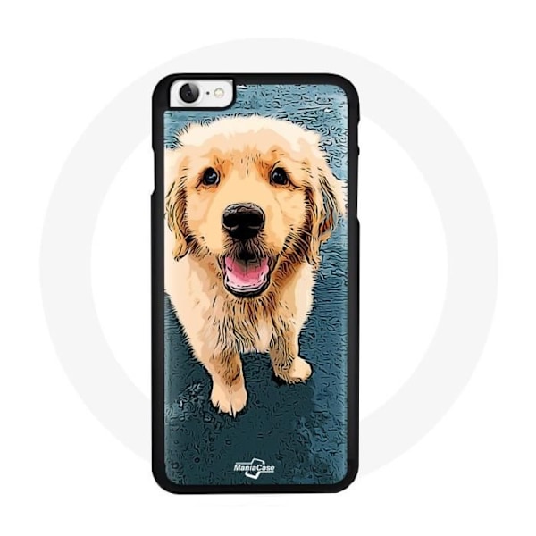 Skydd för Iphone 8 Beige Golden Retriever Hund
