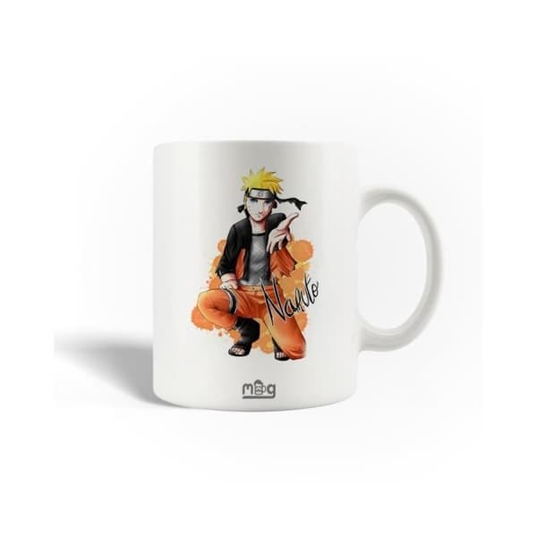 Mugg - Naruto - Keramik - 30cl - Diskmaskinssäker - Vit