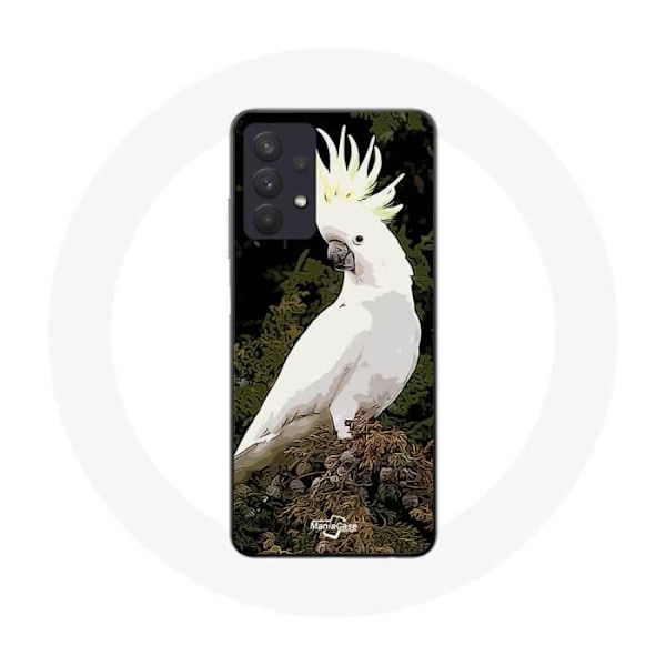 Coque Maniacase för Samsung Galaxy A32 4G Kakaduparakiter Vita på trädet