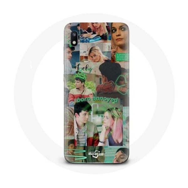 Coque för Samsung Galaxy A10 Sex Education Maeve Wiley och Otis Milburn