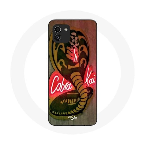 Coque för Samsung Galaxy A03 Cobra Kai Logotyp Affisch Serien
