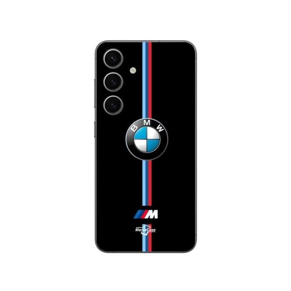 Coque - BMW - Samsung Galaxy S24 FE - Blød - Sort - M Logo M