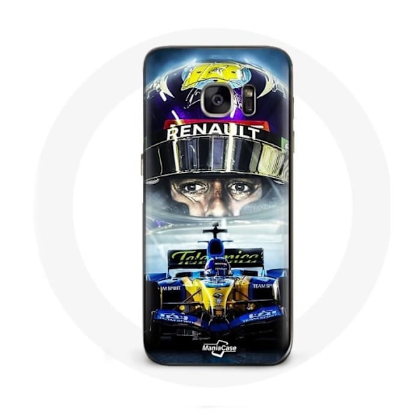 Skydd för Samsung Galaxy S6 edge Formel 1 Fernando Alonso Díaz spansk F1-bilsförarkörare