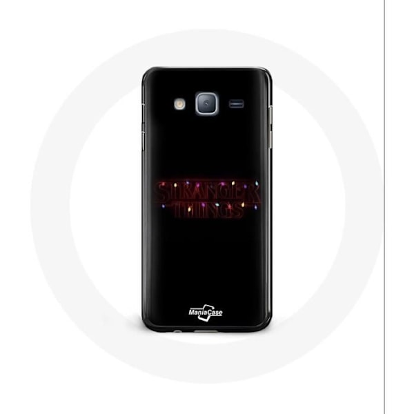 Coque för Samsung Galaxy J3 Stranger Things Affisch Logotyp God Jul