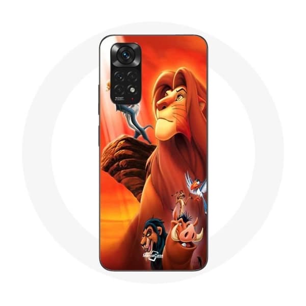 Cover til Xiaomi Redmi Note 11S Løvernes Konge Simba og Mufasa