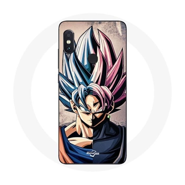 Coque för Xiaomi Redmi Note 5 AI Dual Camera Manga Anime Dragon Ball Flerfärgad