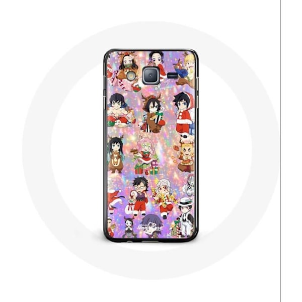 Coque för Samsung Galaxy A3 Demon Slayer God Jul affischera julklappen