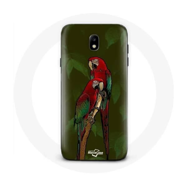 Samsung Galaxy J3 2017 Pionus Papukaija Punainen