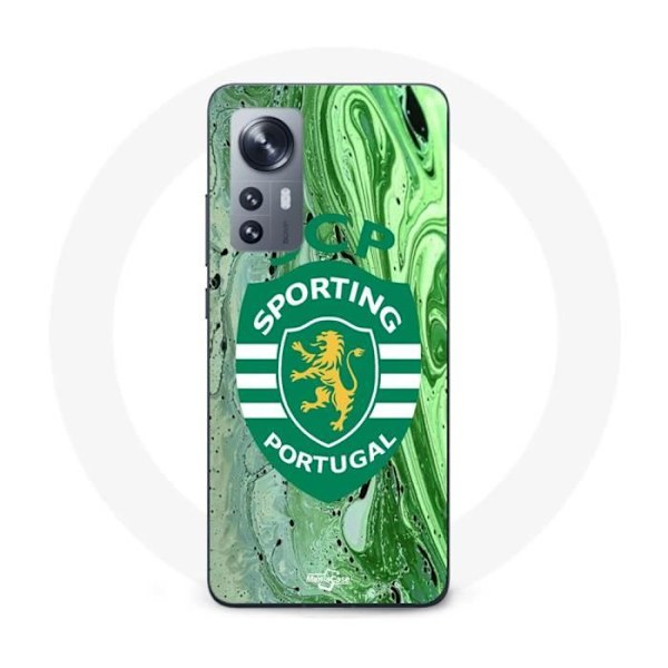 Coque Maniacase för Xiaomi 12 5G scp sporting portugal grön bakgrund