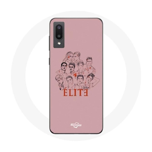 Coque för Samsung Galaxy A02 Elite Säsong 5 Affisch karaktärer Fanart Logotyp