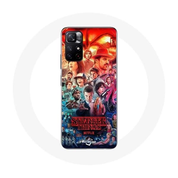 Cover - Xiaomi - Redmi Note 11s 5G - Stranger Things - Blød - Hvid