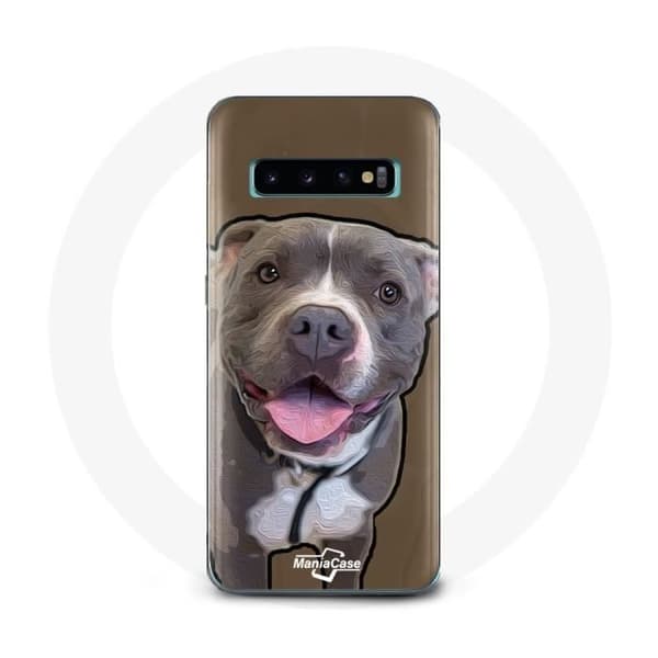 Samsung Galaxy S10 Plus Harmaa Pitbull kuori