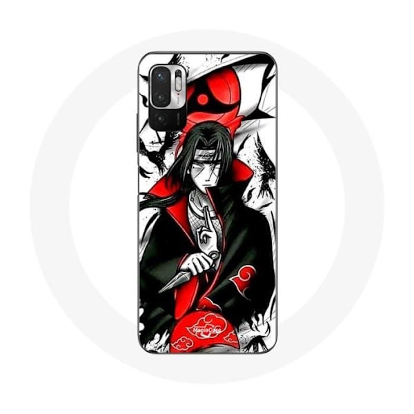 Coque för Xiaomi Redmi Note 10T 5G Itachi Uchiwa Naruto Anime Teaser
