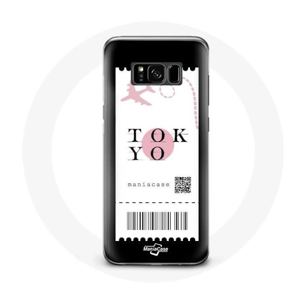 Mobilskal för Samsung Galaxy S8 Plus Flygbiljett Tokyo Japan