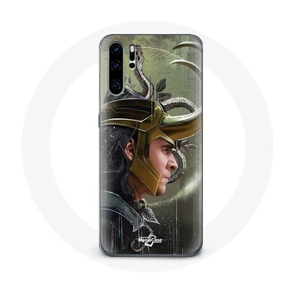 Coque - Maniacase - Huawei P30 - Snygg - Svart - Loki Thor Ragnarok Svart