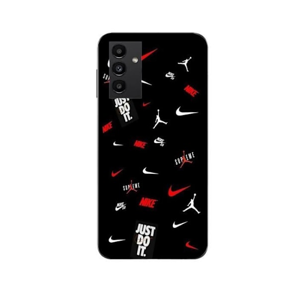 Coque - Maniacase - Samsung Galaxy A04s - Nike Jordan - Silikon - Mjuk svart