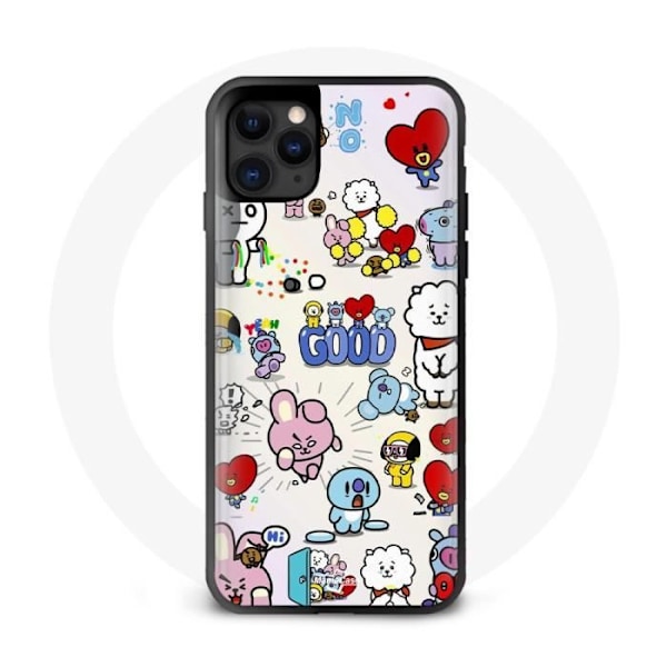 Coque för Iphone 13 Pro BTS Bangtan Sonyeondan BT21 Van Tata Chimmy Cooky Rj Koya Mang Och Shooky