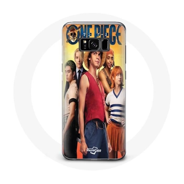 Coque - Maniacase - Samsung Galaxy S8 Plus - Anime One Piece - Mjuk - Svart
