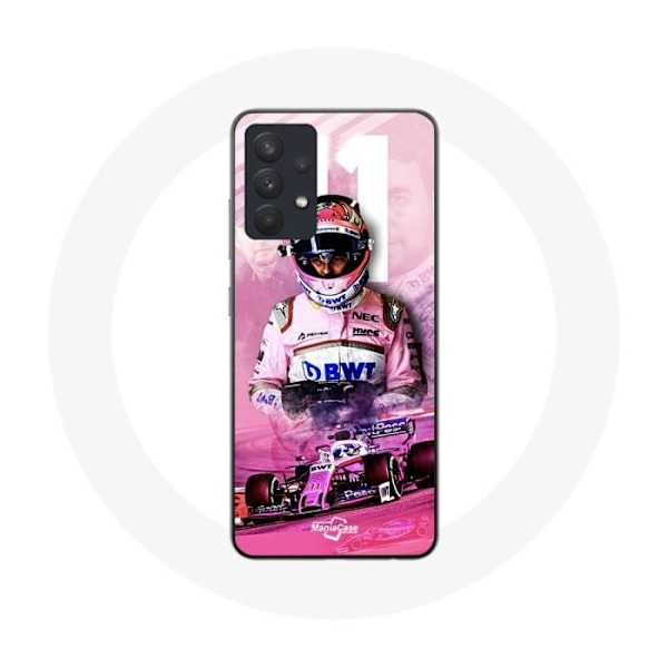 Coque för Samsung Galaxy A13 4G / A13 4G Lite Formel 1 Sergio Pérez F1-förare Rosa