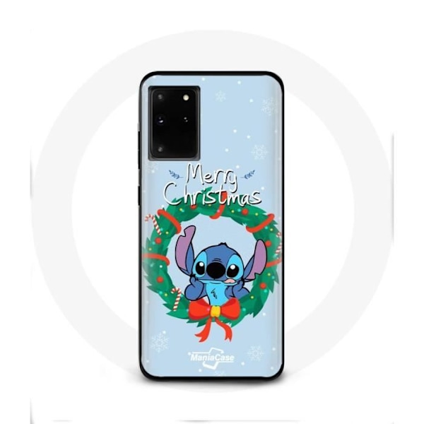 Coque för Samsung Galaxy S11 Plus Stitch snö glad jul blå