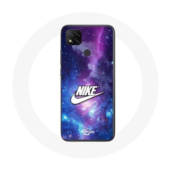 Coque - Nike - Xiaomi Redmi 9C - Vit Logotyp - Mjuk - Syntetisk Vit, färgglad