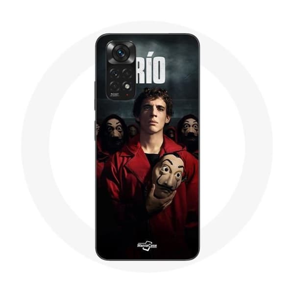 Coque för Xiaomi Redmi Note 11S La casa de papel Rio Masque