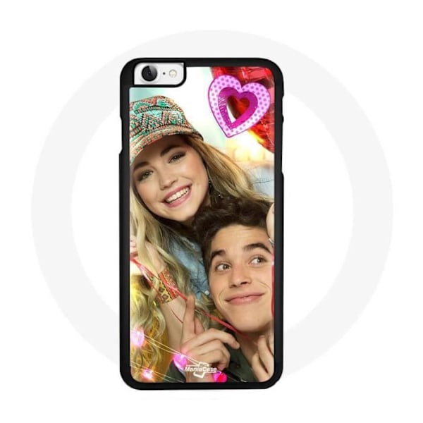 Iphone 4-fodral - Maniacase - Följ dina drömmar - Unik design - Mjuk - Svart