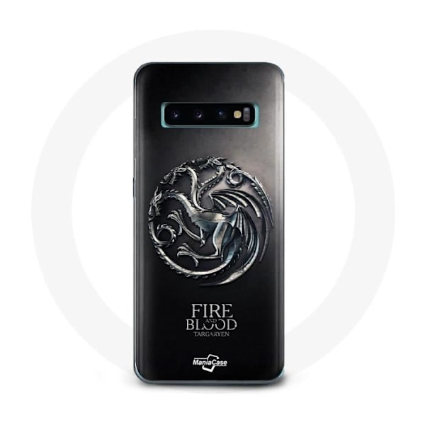 Coque - Game Of Thrones - Samsung Galaxy S10 - Svart - Hård - Skydd