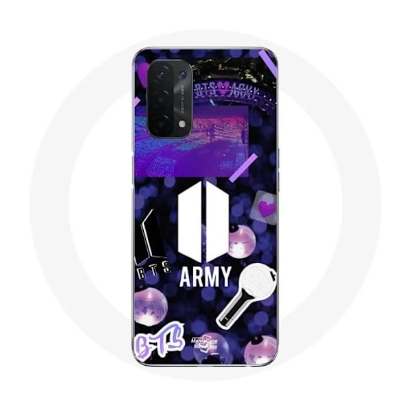 Coque Oppo A54 5G BTS armélogo Bangtan Subs