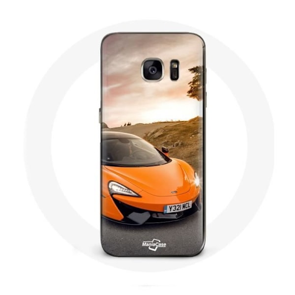 Coque för Samsung Galaxy S7 Edge Formel 1 McLaren F1 Orange