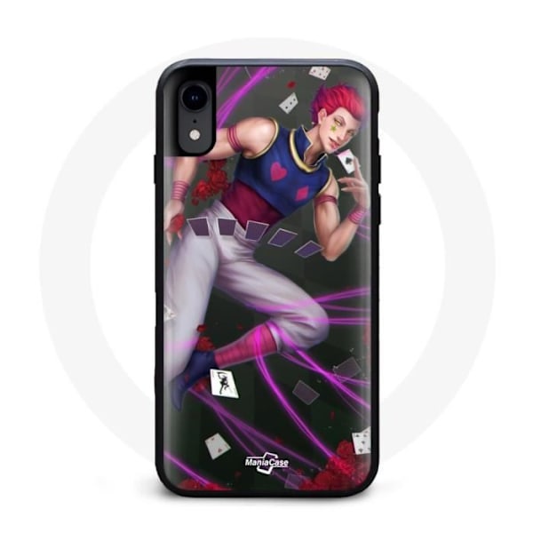 Coque - Maniacase - Iphone XR - Hisoka Morow - Skydd - Mjuk - Svart Svart