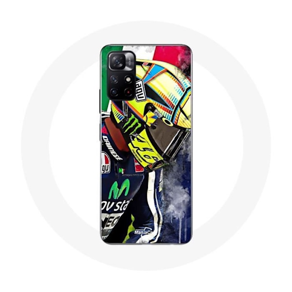 Skyddsfodral för Xiaomi Redmi Note 11s 5G Valentino Rossi 46 Motocykelförare