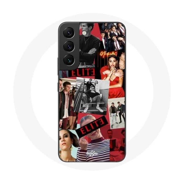 Cover - MANIACASE - Samsung Galaxy S22 - Blød - Sort - Karakterer Vis