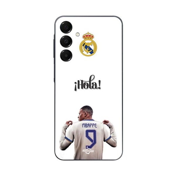 Skydd för Samsung Galaxy A16 Kylian Mbappe Real Madrid 9 Hola Maniacase Svart