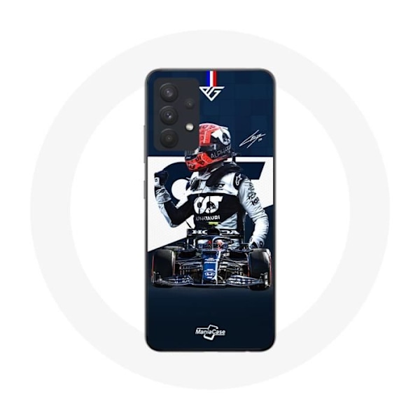 Coque Samsung Galaxy A13 5G Formel 1 Max Verstappen Formel 1-förare Blå