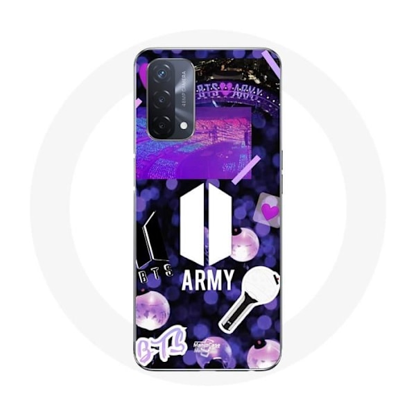 Coque Oppo A93 5G BTS army logo Bangtan Subs