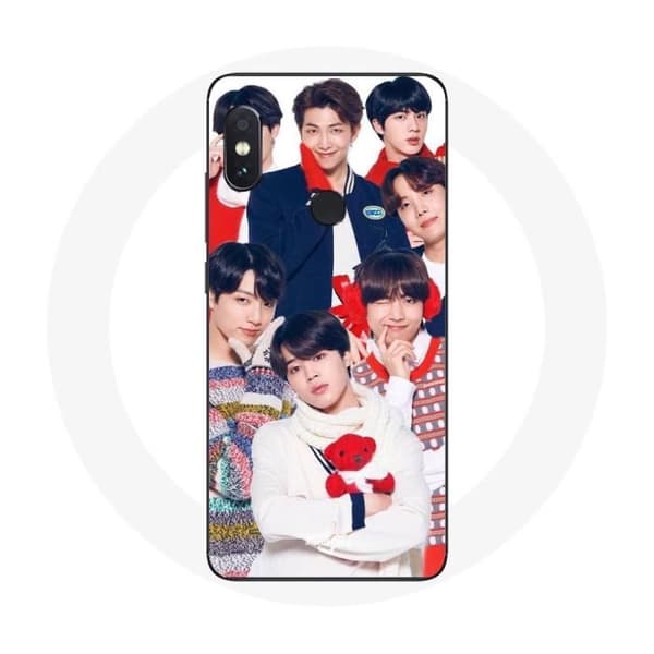 Coque för Xiaomi Redmi Note 5 AI Dual Camera BTS Affisch Medlemmar Julklapp 2023