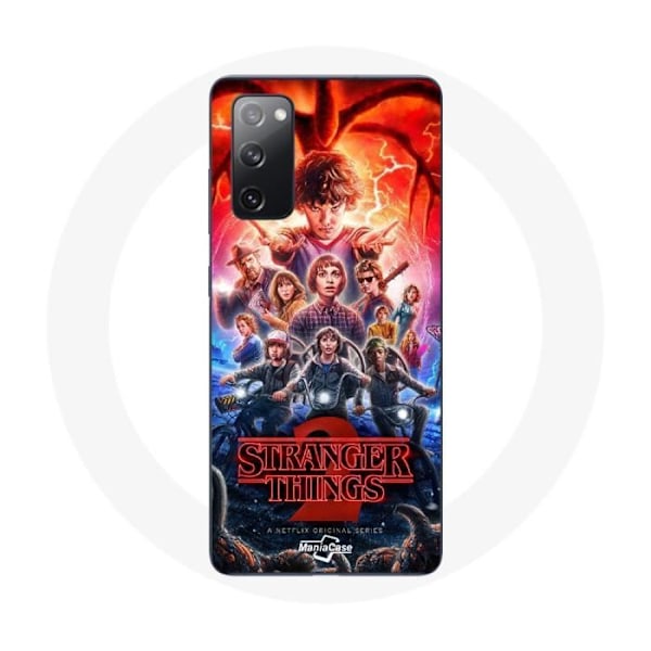 Coque för Samsung Galaxy S20 FE Stranger Things Affisch Säsong 2