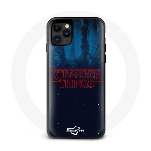 Coque - Stranger Things - iPhone 11 - Mjuk - Logotyp - Blå