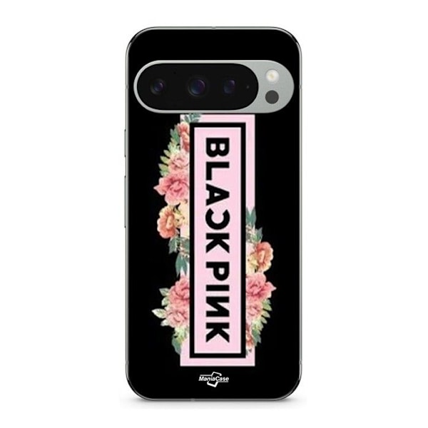 Coque - MANIACASE - Google Pixel 9 Pro - Mjuk - Svart - Motivo Blackpink Paris Svart
