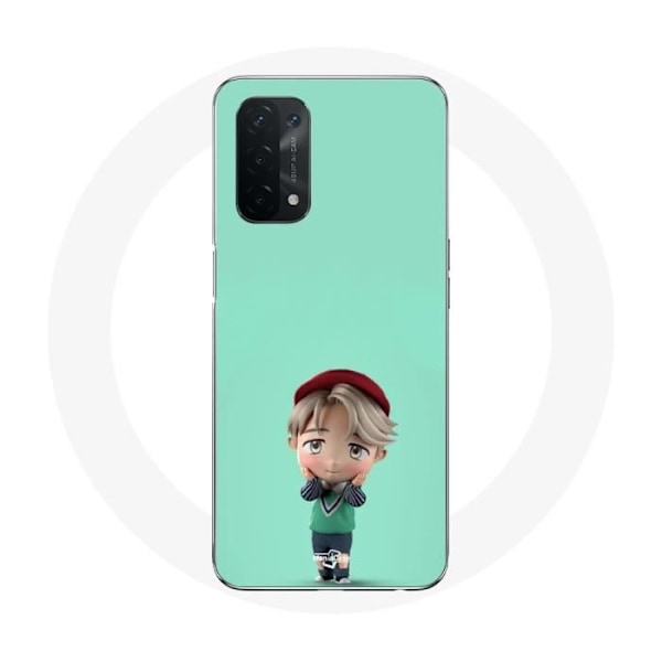 Coque för Oppo A54 5G BTS TinyTAN Animation Jimin