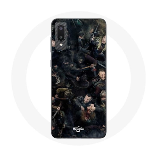 Coque för Samsung Galaxy A02 Vikings Teaser Säsong 6 Affisch Karaktärer Konst
