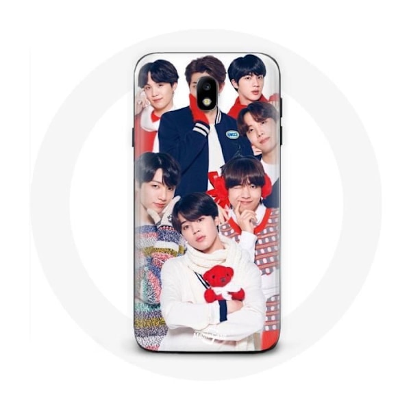 Skydd för Samsung Galaxy J7 2017 BTS Affisch Medlemmar Julklapp 2023