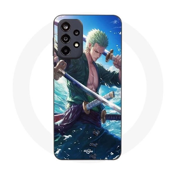 Coque Maniacase för Samsung Galaxy A32 5g One Piece Roronoa Zoro svärd manga anime