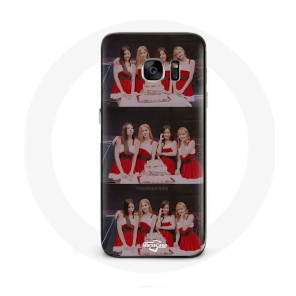 Coque för Samsung Galaxy S6 Edge BLACKPINK Julklapp Sång Last Christmas