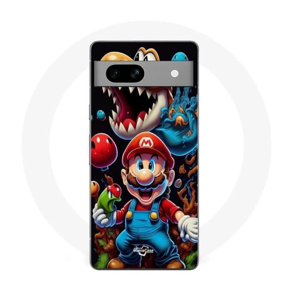 Coque Maniacase för Google Pixel 7a Super Mario Bros film